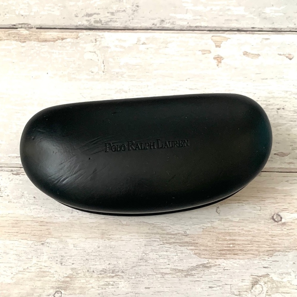Polo Ralph Lauren Authentic Sunglasses Glasses Protective Case Black Velvet